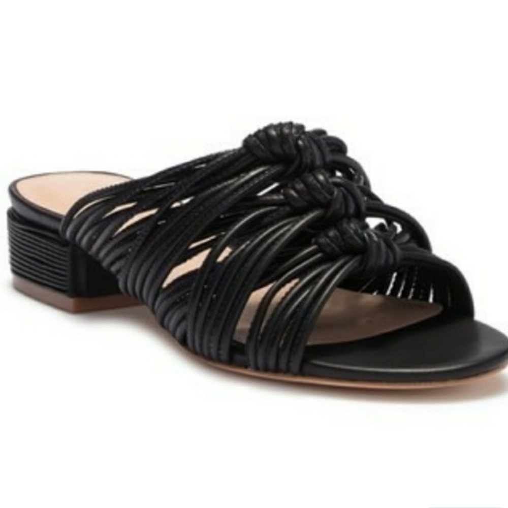 RACHEL ZOE WREN BLACK NAPPA SANDAL